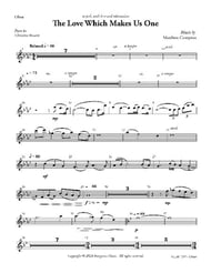 The Love Which Makes Us One Handbell sheet music cover Thumbnail